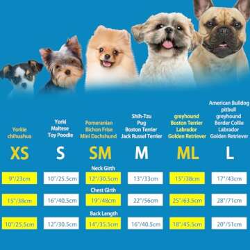 Mihachi Turtleneck Dog Sweater - Winter Coat Apparel Classic Cable Knit Clothes with Leash Hole for ...