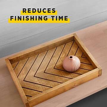 1 qt Minwax 61310 Honey Pine PolyShades Wood Stain And Polyurethane, Satin