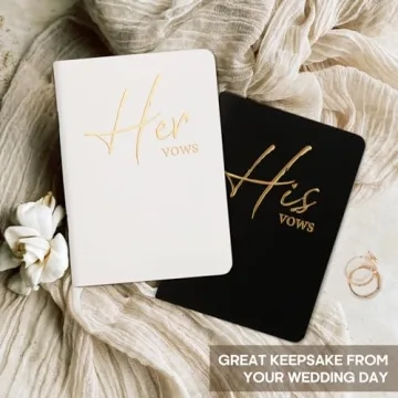 Taja Vow Books - Elegant Wedding Keepsake for Your Vows