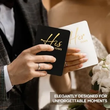 Taja Vow Books - Elegant Wedding Keepsake for Your Vows