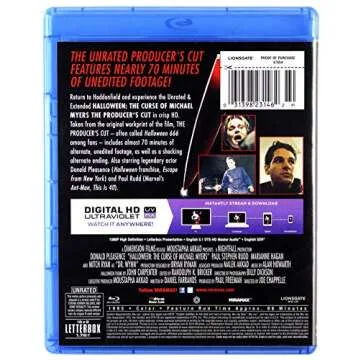 Halloween VI: The Curse of Michael Myers Unrated Producer's Cut on Blu-ray