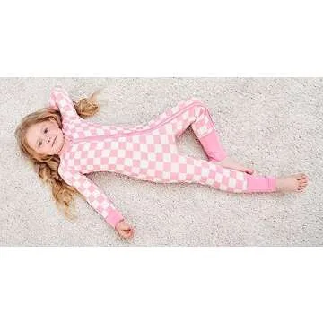 SUZEL Baby Viscose from Bamboo Pajamas - Infant Boys Girls Footless Zippy Pjs Sleep 'N Play Clothes - One Piece Romper (Yellow, 18-24M)