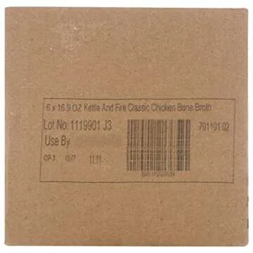 Kettle & Fire Chicken Bone Broth - Nutrient-Packed Flavor