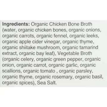 Kettle & Fire Chicken Bone Broth - Nutrient-Packed Flavor