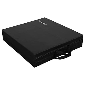 BalanceFrom Folding Gymnastics Mat for Home Workouts