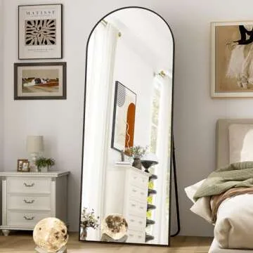 HARRITPURE 64" Arched Full-Length Mirror for Any Room