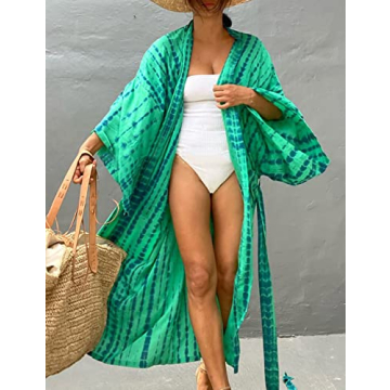 Bsubseach Women’s Beach Kimono Cover-Up for Summer Style