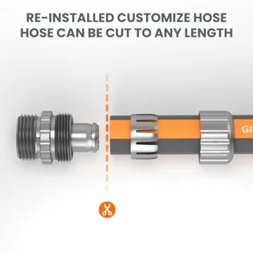 Giraffe Tools Garden Hose 100FT - Lightweight & Flexible