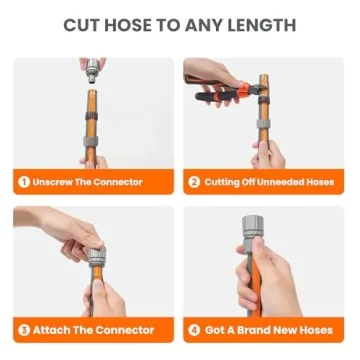 Giraffe Tools Garden Hose 100FT - Lightweight & Flexible