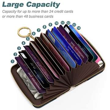 Stylish Nipichsha RFID Women’s Card Holder Wallet