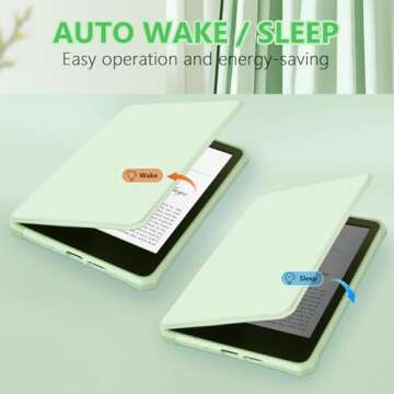 FUWANG Kindle Paperwhite Case - Lightweight & Stylish