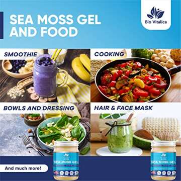 BioVitalica Sea Moss Gel - Organic Superfood for Vitality