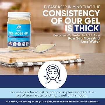 BioVitalica Sea Moss Gel - Organic Superfood for Vitality