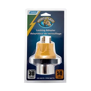 Camco 30A to 50A RV Power Adapter | Weatherproof & Reliable