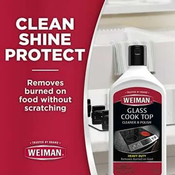 Weiman Non-Abrasive Glass Stove Cleaner 20 Ounce