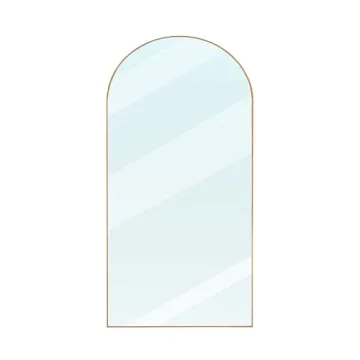 ZHUNFA Arched Full Length Mirror - Elegant Oversized Design