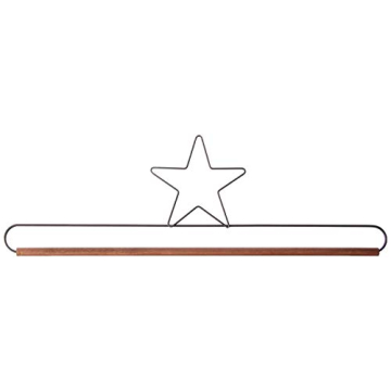 Ackfeld 16in Star Dowel Holder Silver Tex - Perfect for Crafters & Quilters