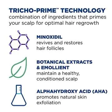 Men's Rogaine Hair Loss & Hair Thinning Treatment Minoxidil Foam, Six Month Supply