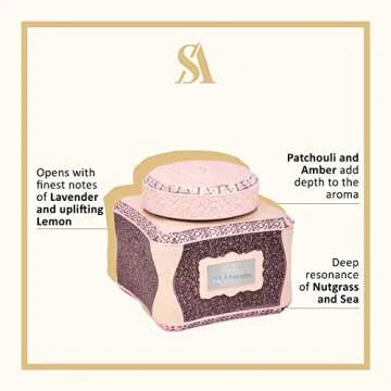 SWISS ARABIAN Dukhoon Al Haram - Luxury Products from Dubai - Lasting and Addictive Home Fragrance Powder Incense - Give Your Home A Seductive Signature Aroma - The Luxurious Scent of Arabia - 4.4 Oz