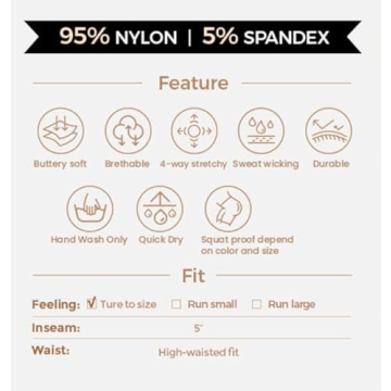 Aoxjox Contour Seamless Biker Shorts for Women