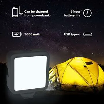 PowerDeWise Dimmable LED Light for TIK Tok Creators