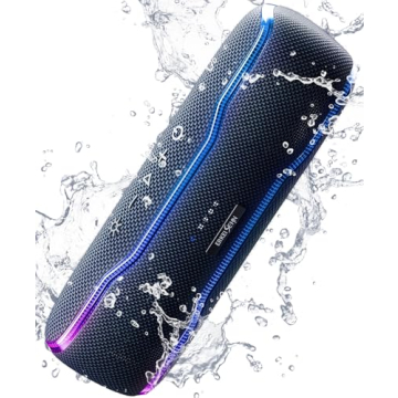Portable Bluetooth Speaker with 25W Super Bass