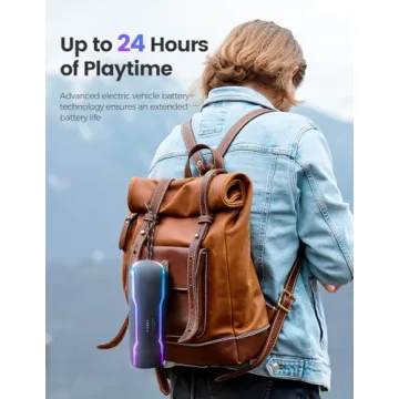 Portable Bluetooth Speaker with 25W Super Bass