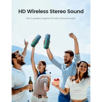 Portable Bluetooth Speaker with 25W Super Bass