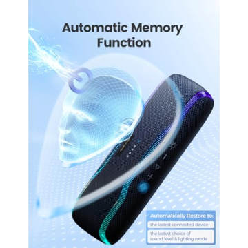 Portable Bluetooth Speaker with 25W Super Bass