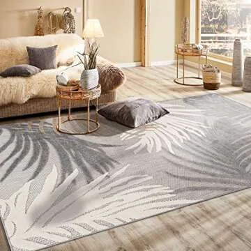 Rugshop Lucca 7'10" x 10' Area Rug for Indoor/Outdoor Use