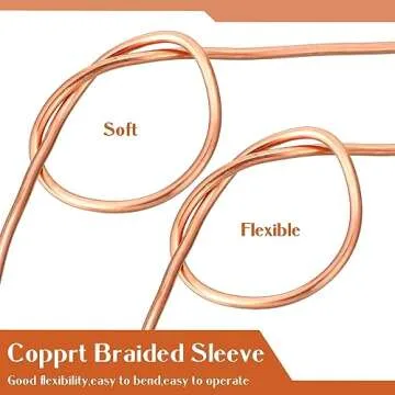 Therwen 100ft 26 Gauge Copper Wire for Gardening, Electroculture, Bonsai, Jewelry Making Beading DIY Craft Pure Bare Copper Wire Spool (0.016'' Diameter)