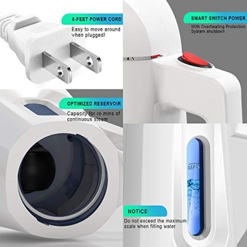 MASTEAM Portable Clothes Steamer for Quick Wrinkle Removal