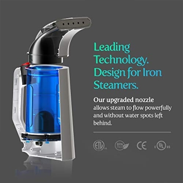 MASTEAM Portable Clothes Steamer for Quick Wrinkle Removal
