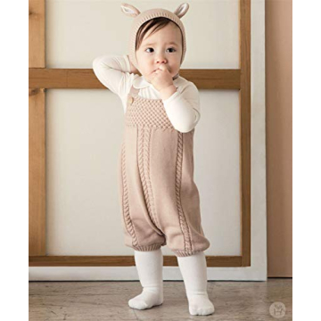 Auro Mesa Infant Baby Knit Romper - Cute Overalls for All