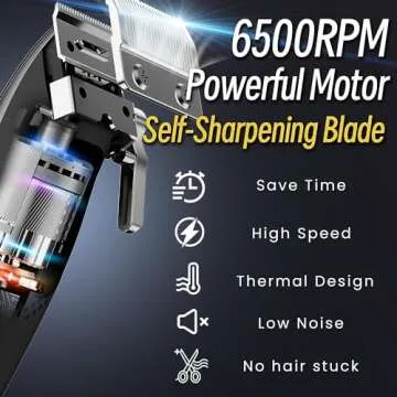 Ukeety Cordless Hair Clippers for Men with LED Display