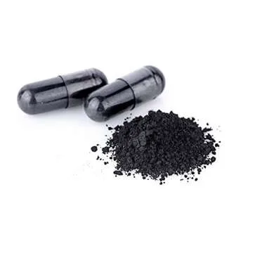 Wild Foods Activated Charcoal Capsules | 100% Organic Coconut Shells Active Tablets for Bloating & Hangover | Lab Tested & Non-GMO Detox Pills | Made in USA (120 Capsules)