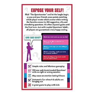 Loaded Questions Adult Game for Fun Nights with Friends