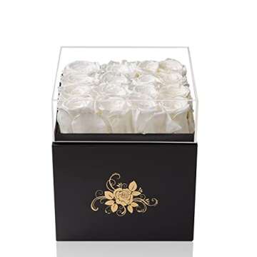 Luxury Preserved Roses in a Box for Lasting Gifts