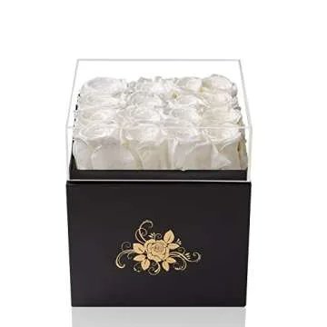 Luxury Preserved Roses in a Box for Lasting Gifts
