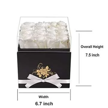 Luxury Preserved Roses in a Box for Lasting Gifts