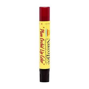 The Naked Bee Plum Orchid Natural Lip Color, 0.09 Ounce