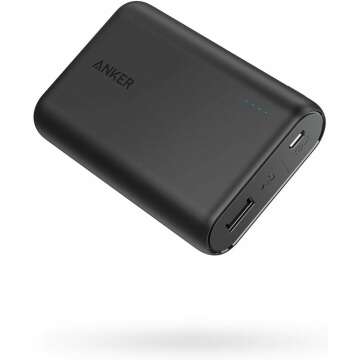 Anker PowerCore 10000 Portable Charger - Compact & Fast