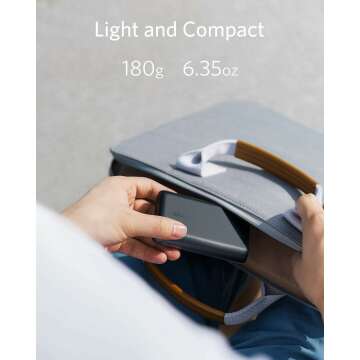 Anker PowerCore 10000 Portable Charger - Compact & Fast