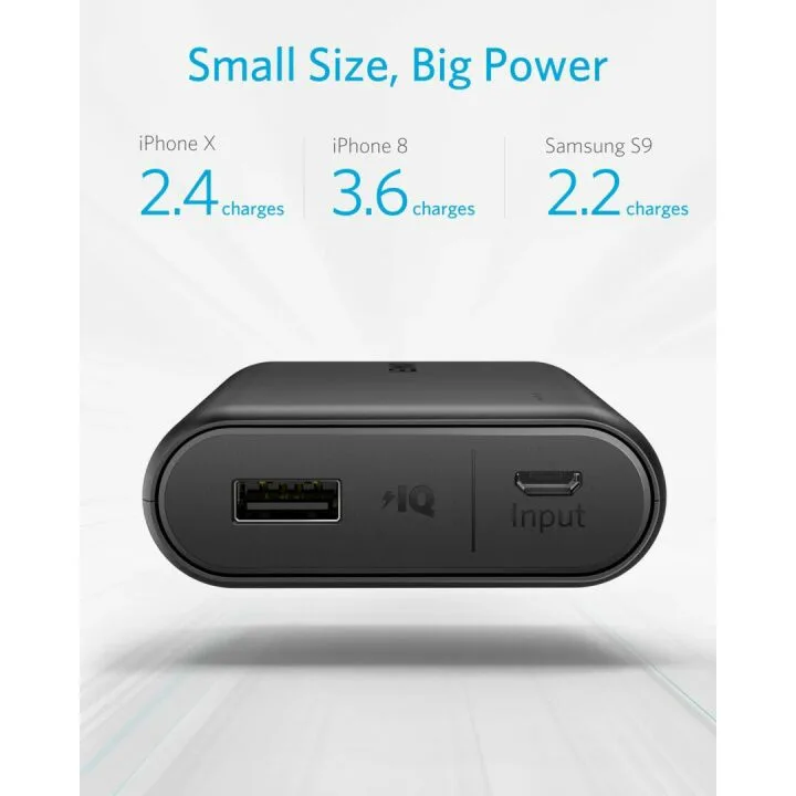 Anker PowerCore 10000 Portable Charger - Compact & Fast