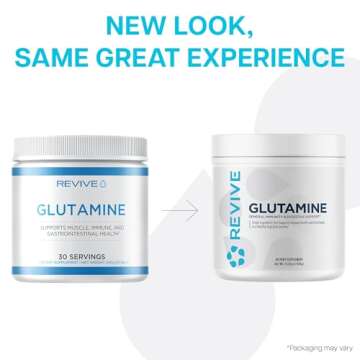 Revive MD Gut L-Glutamine Powder - Ultimate Muscle Recovery & Immune Support