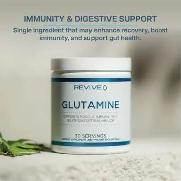 Revive MD L-Glutamine Powder for Muscle Recovery & Digestive Health