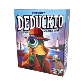 Gamewright - Deduckto - A Quacking Deduction Game - Fun for All Ages!