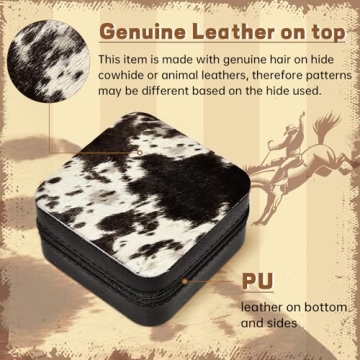 DEEKA Western Jewelry Box - Stylish Travel Organizer