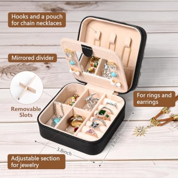 DEEKA Western Jewelry Box - Stylish Travel Organizer