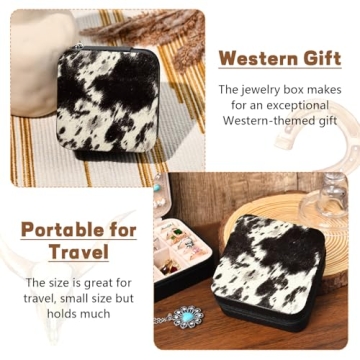 DEEKA Western Jewelry Box - Stylish Travel Organizer